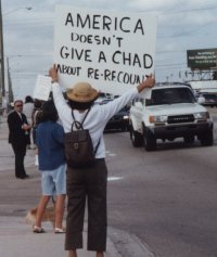 [Picture: America doesn't give a chad]